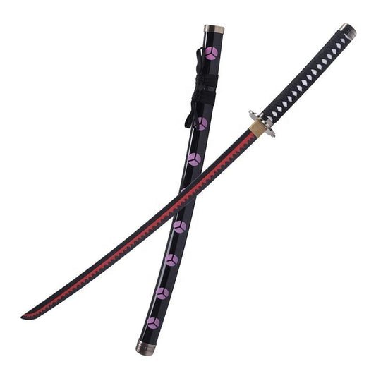 Roronoa Zoro Shusui Katana – 100CM One Piece Wooden Sword Replica for Cosplay & Collection