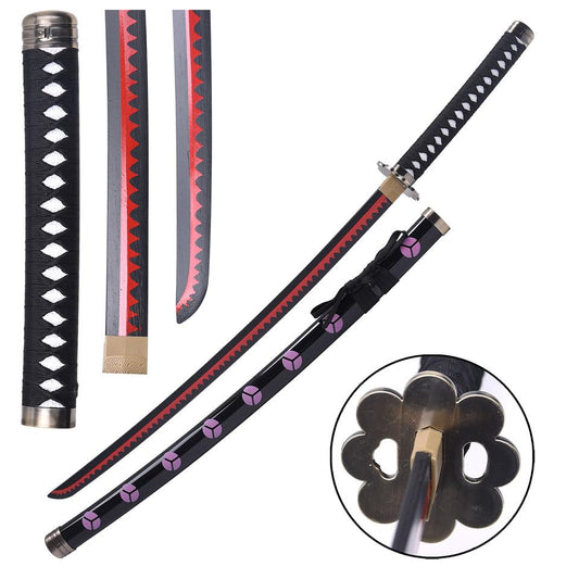 Roronoa Zoro Shusui Katana – 100CM One Piece Wooden Sword Replica for Cosplay & Collection