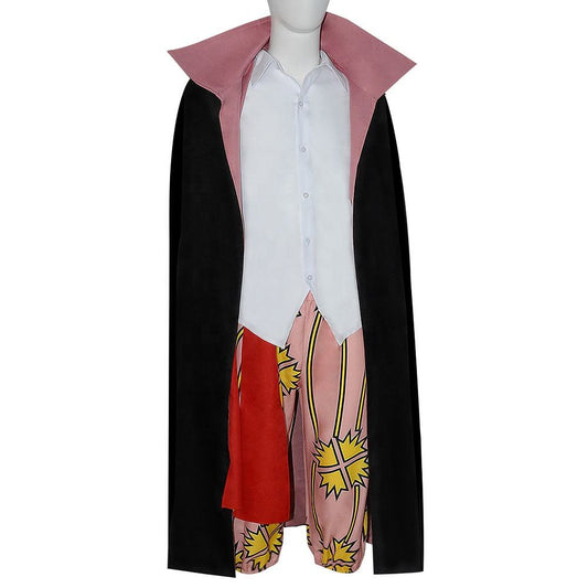 Shanks Cosplay Costume | One Piece Red-Haired Pirate Outfit | Anime Cosplay