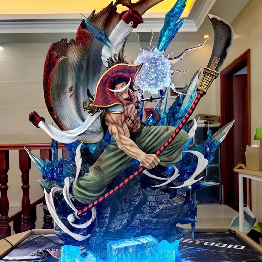 Edward Newgate Whitebeard 40CM High-Detail Statue with Dynamic Energy Effect Base