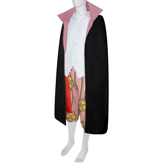 Shanks Cosplay Costume | One Piece Red-Haired Pirate Outfit | Anime Cosplay