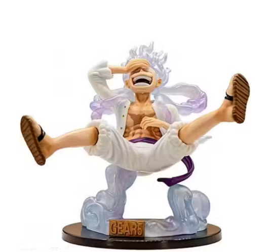 Luffy Gear 5 Anime Action Figure | One Piece Joyboy Collectible Toy