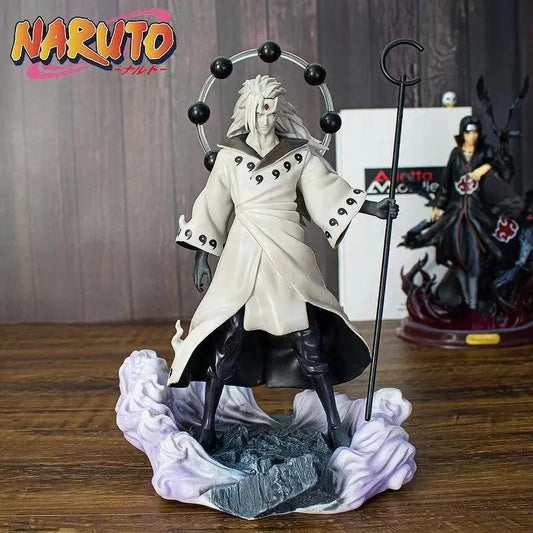 Premium Naruto Statue – Madara Uchiha 10 Tails Jinchūriki PVC Figure 28CM | COD Avail.