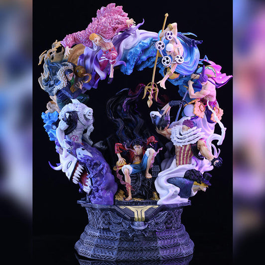 One Piece Throne Statue – 48CM Limited Edition Luffy Figure Collectible