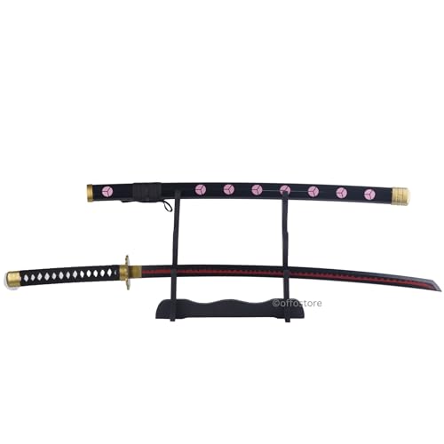 Roronoa Zoro Shusui Katana – 100CM One Piece Wooden Sword Replica for Cosplay & Collection