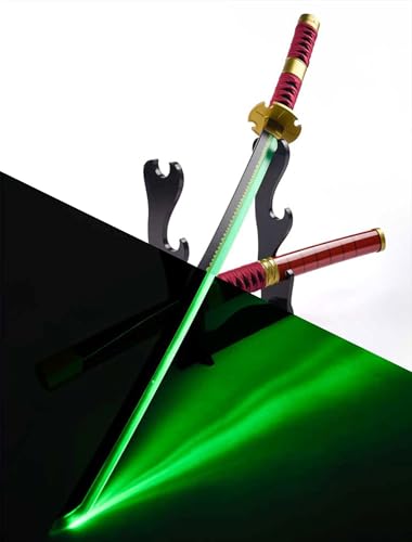 Roronoa Zoro Sandai Kitetsu LED Sword – 104CM Anime Replica Katana with Charging Function