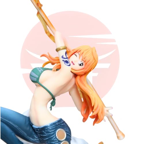 One Piece Wano Nami Collectible – 28CM Cat Burglar Nami with Zeus Anime Figure | COD Avail.