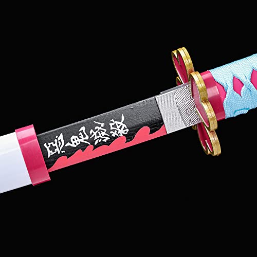 Mitsuri Kanroji Nichirin Sword – 105CM Wooden Katana Replica from Demon Slaye