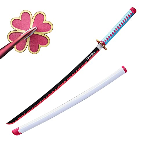 Mitsuri Kanroji Nichirin Sword – 105CM Wooden Katana Replica from Demon Slaye