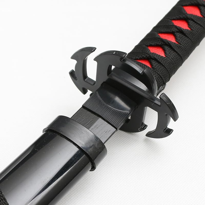 Ichigo Kurosaki Tensa Zangetsu Katana – 100CM Wooden Anime Sword Replica from Bleach