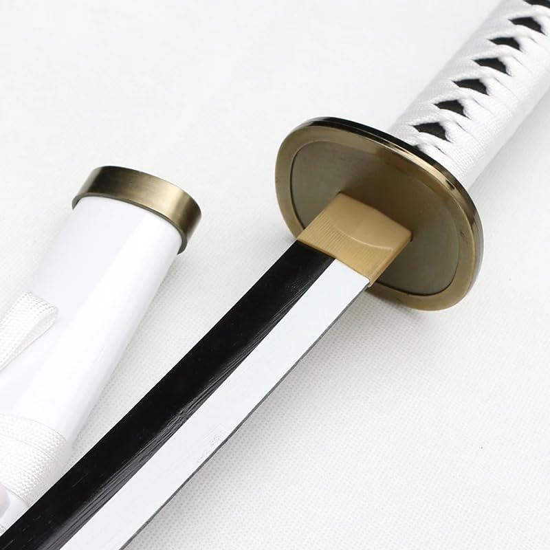 Zoro Wado Ichimonji Wooden Katana – 104CM Life-Size Anime Sword for Cosplay