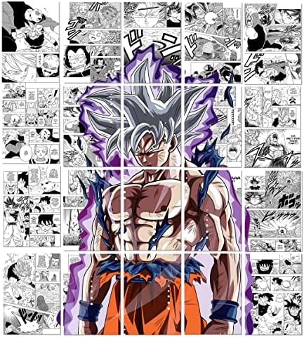 Dragon Ball Anime Manga Panel Collection (12 pcs) | A4 Wall Posters | Premium Prints