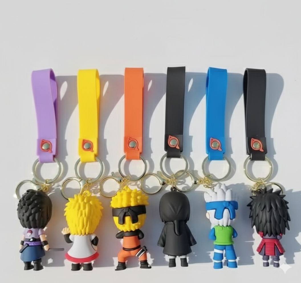 Naruto Characters Keychain