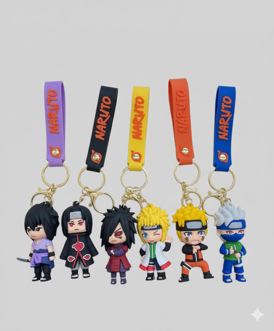 Naruto Characters Keychain