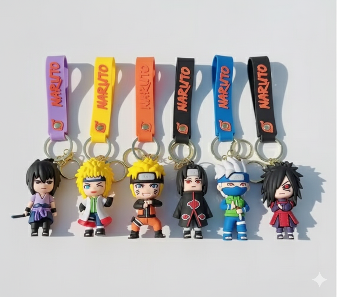 Naruto Characters Keychain