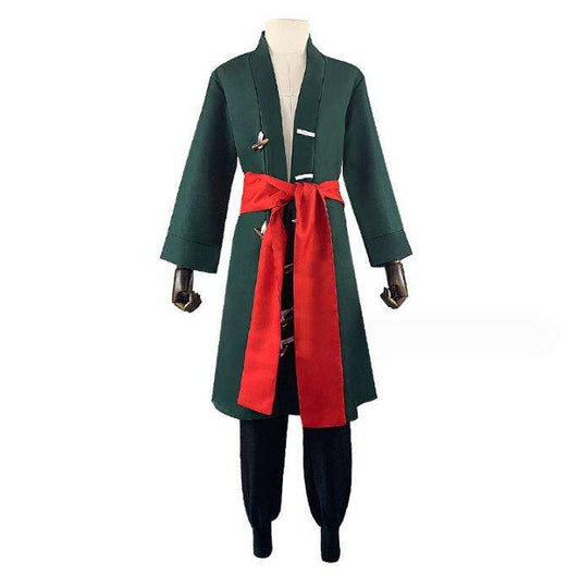 Roronoa Zoro Cosplay Costume | One Piece Anime Outfit | Two Years Later Post-Time Skip Costume
