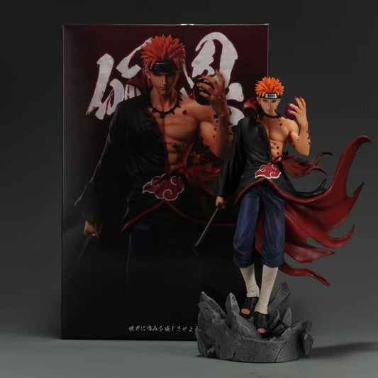 Pain Akatsuki Leader Figure – 25CM Nagato PVC Collectible Anime Statue