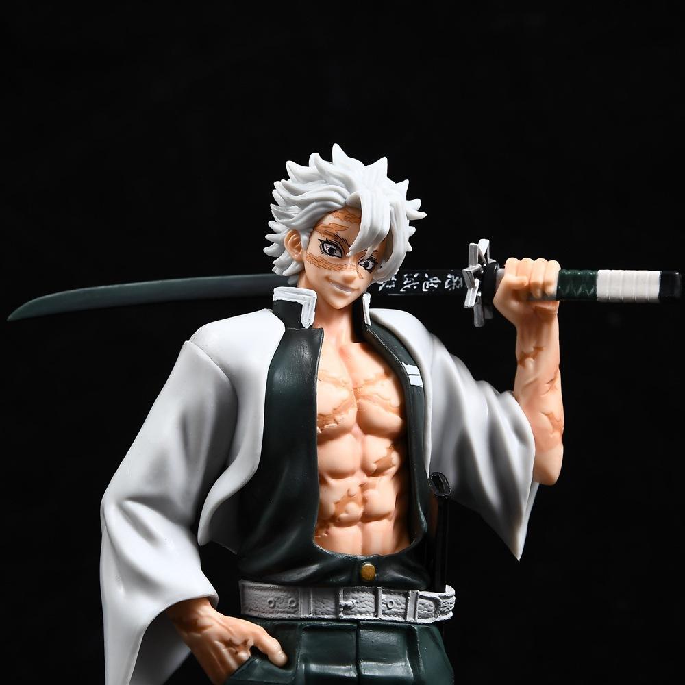 Sanemi Shinazugawa Demon Slayer Statue – 30CM High-Quality PVC Figure | COD Avail.