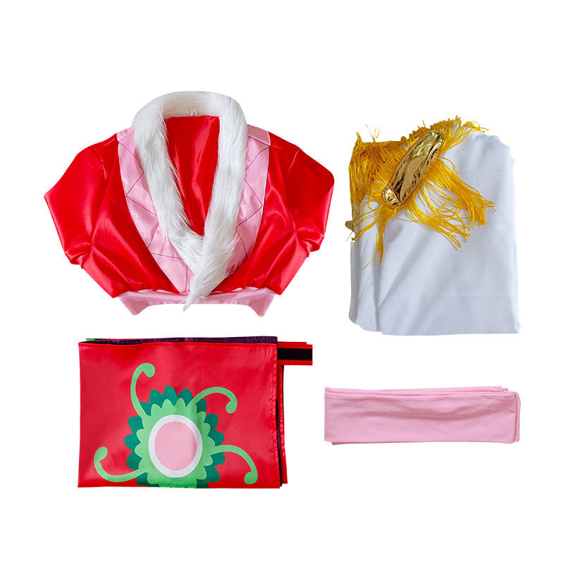 Boa Hancock Cosplay Costume | One Piece Red Cheongsam Dress | Anime Cosplay Outfit