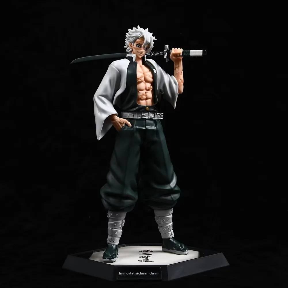 Sanemi Shinazugawa Demon Slayer Statue – 30CM High-Quality PVC Figure | COD Avail.