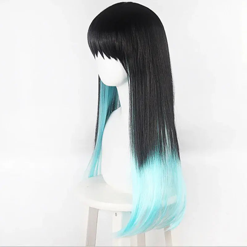 Tokitou Muichirou Cosplay Costume | Demon Slayer Kimetsu No Yaiba Uniform with Wig | Anime Cosplay Outfit