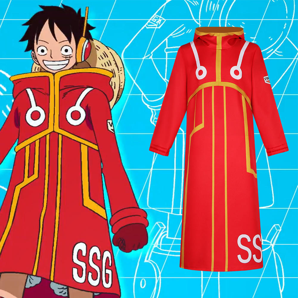 Head Island Article Luffy Cosplay Animation Future Performance One Piece Costume