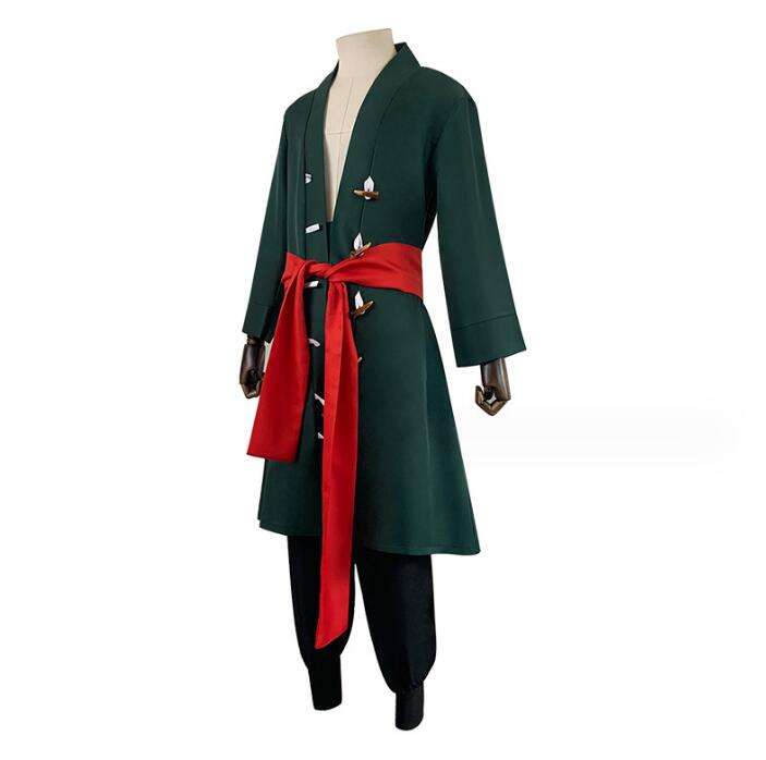 Roronoa Zoro Cosplay Costume | One Piece Anime Outfit | Two Years Later Post-Time Skip Costume