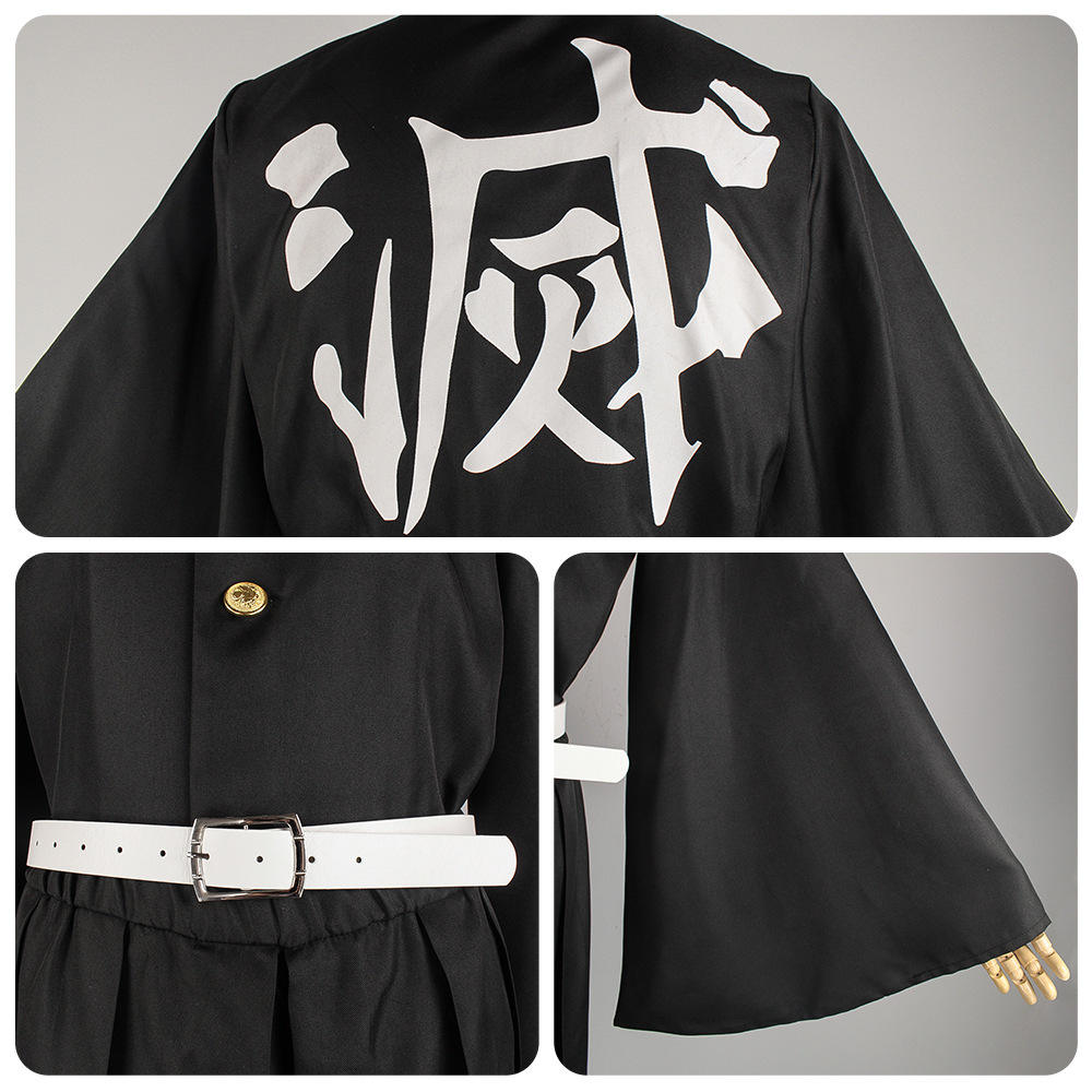 Tokitou Muichirou Cosplay Costume | Demon Slayer Kimetsu No Yaiba Uniform with Wig | Anime Cosplay Outfit