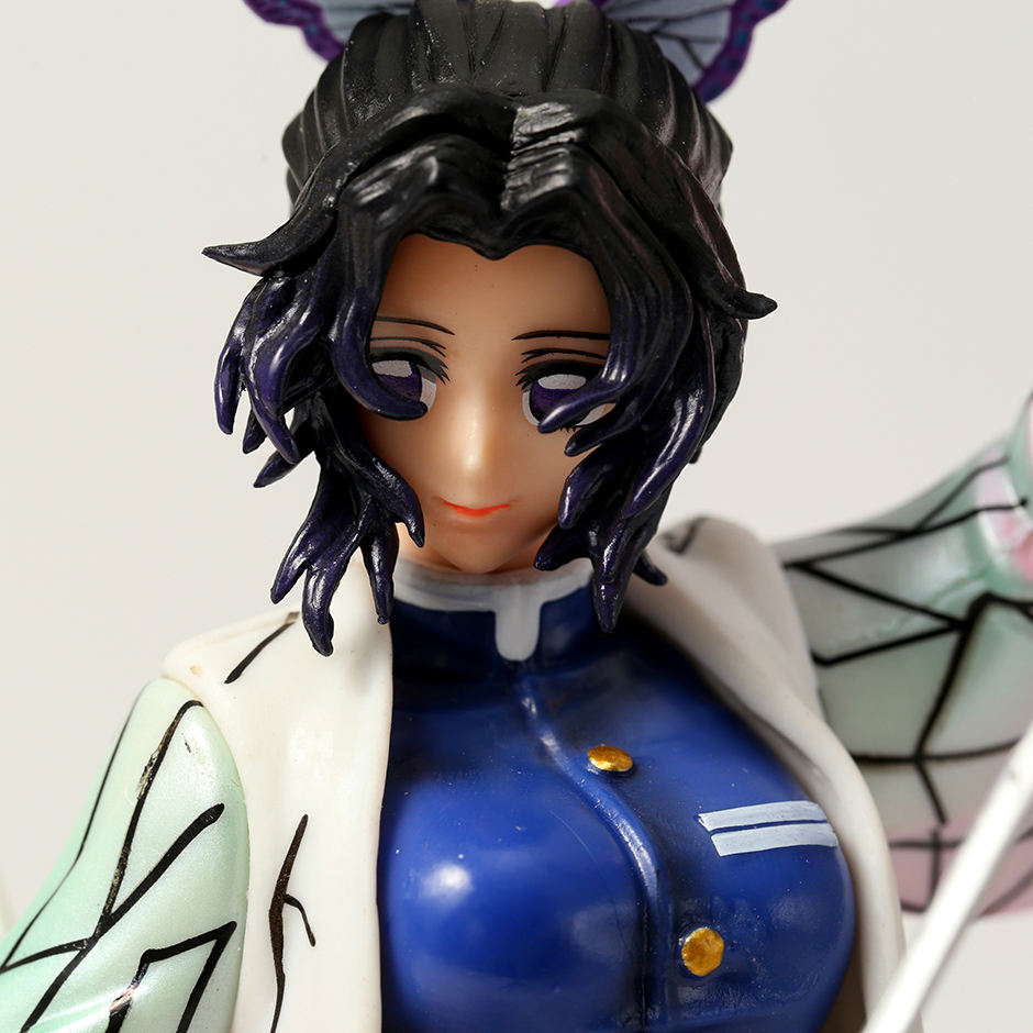 Demon Slayer Shinobu Kocho Statue – 30CM PVC Anime Figure in Calm Attack Pose Collectible