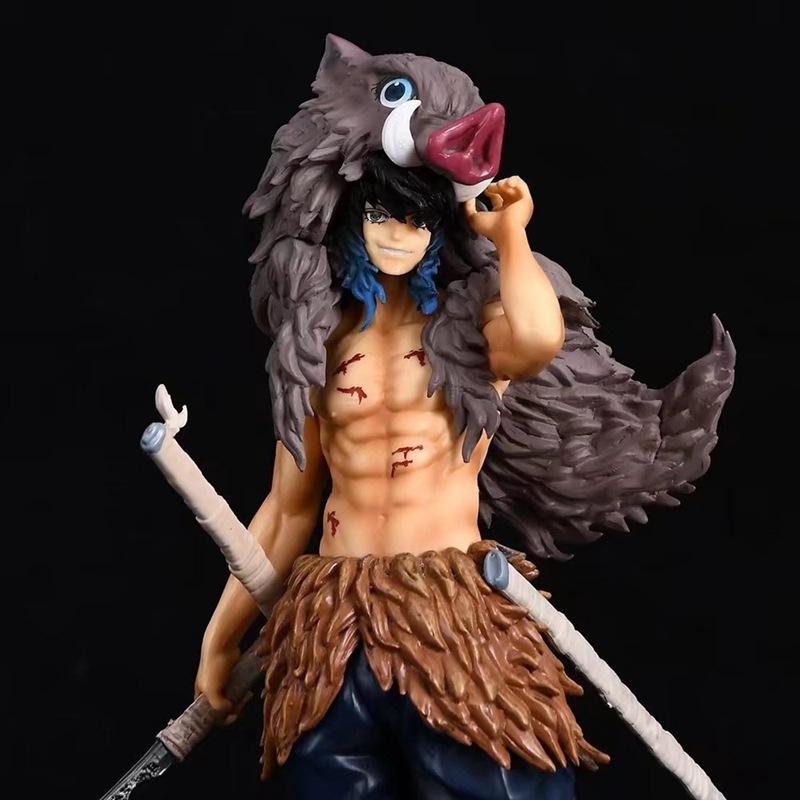 Demon Slayer Hashibira Inosuke Statue – 30CM PVC Anime Action Figure Kimetsu no Yaiba Collectible | COD Avail.