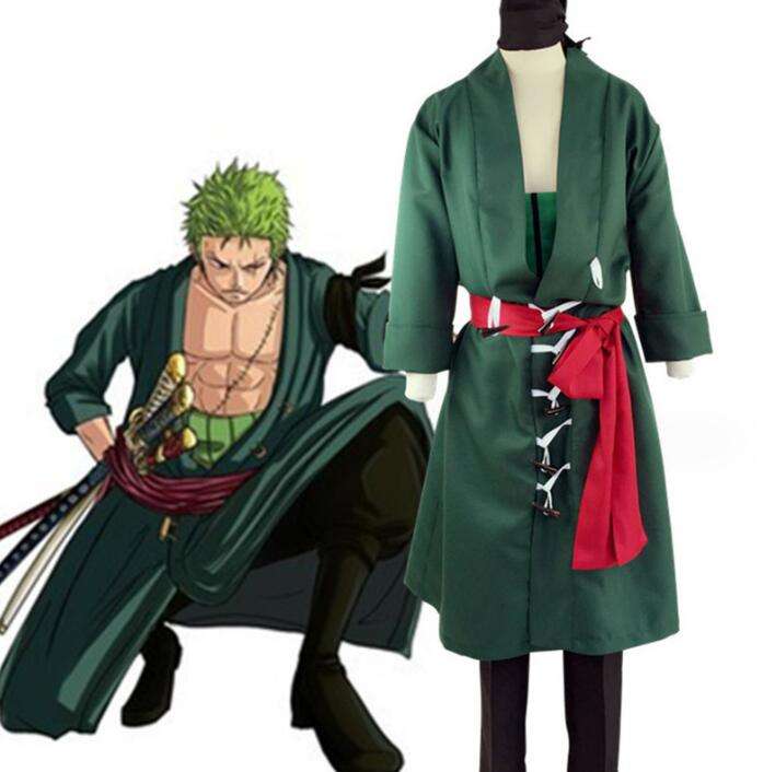 Roronoa Zoro Cosplay Costume | One Piece Anime Outfit | Two Years Later Post-Time Skip Costume