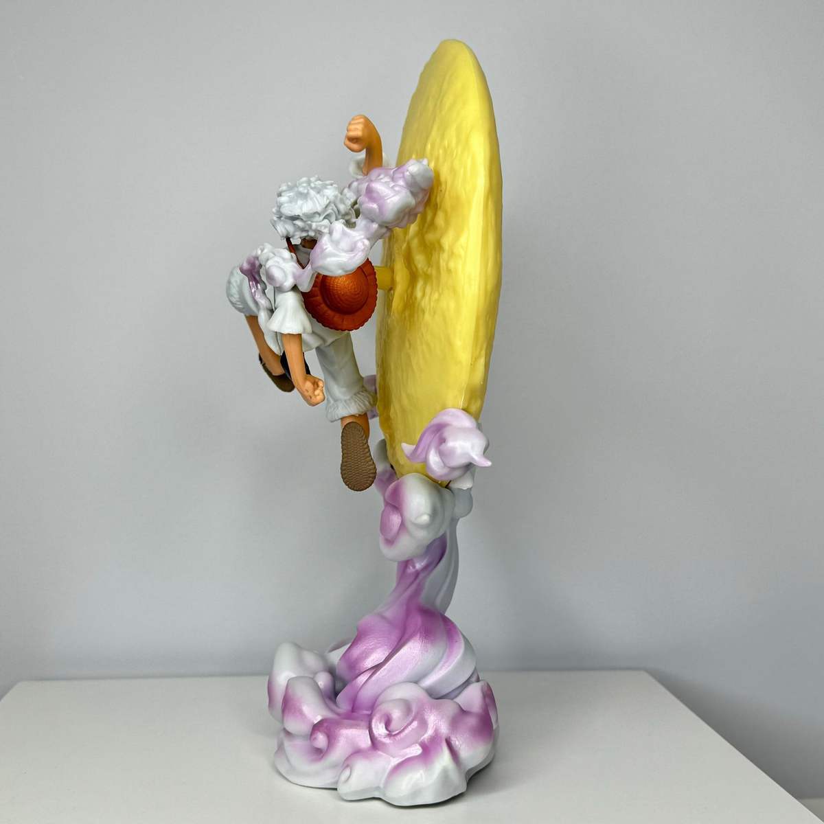 One Piece Luffy Gear 5 Nika Statue – 35CM PVC Anime Figure with Moon Glow Effect | COD Avail.