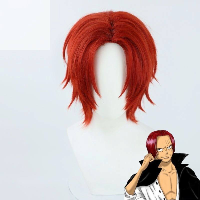 Shanks Cosplay Costume | One Piece Red-Haired Pirate Outfit | Anime Cosplay