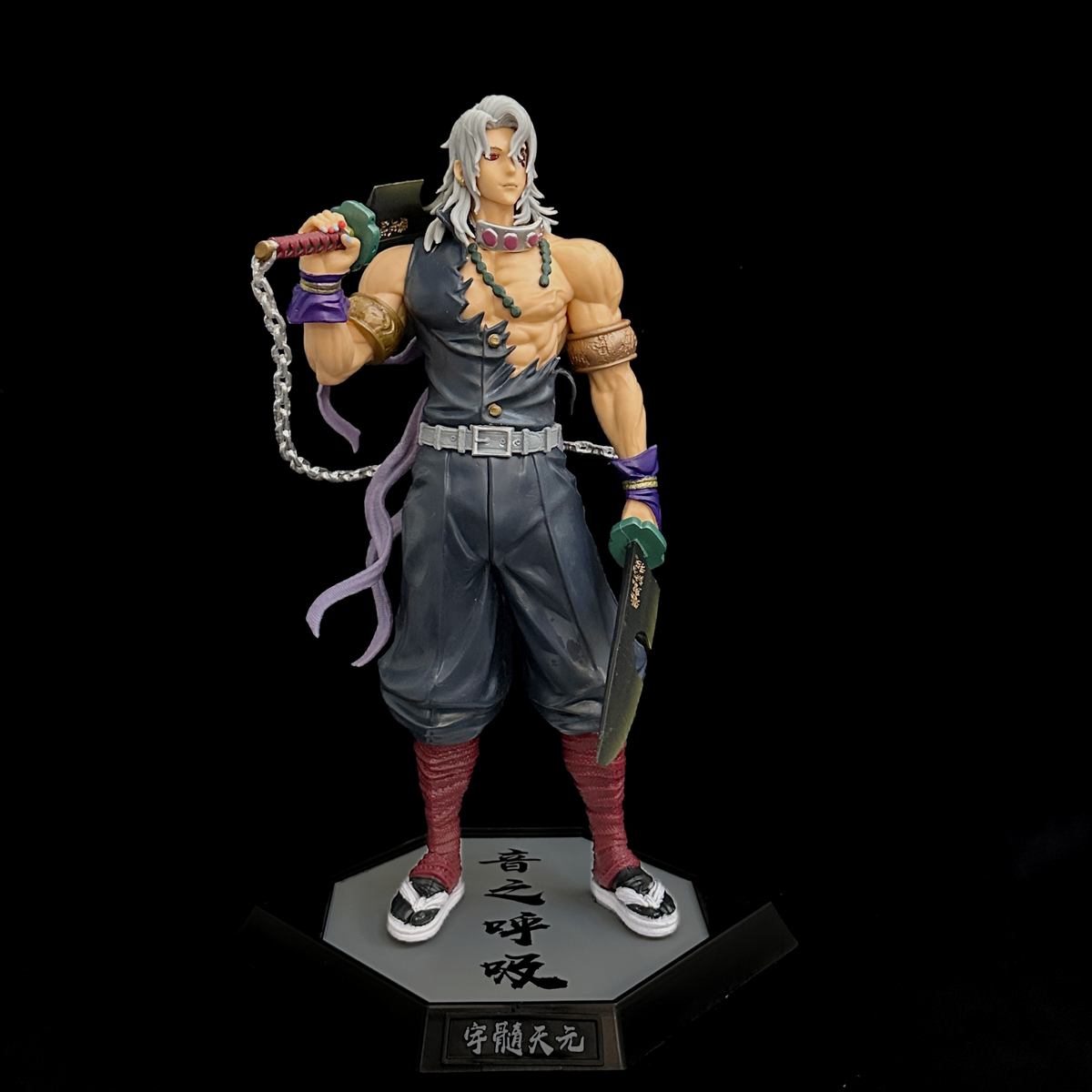 Sound Hashira Uzui Tengen Figure – 30CM Demon Slayer PVC Anime Statue Toy Collectible | COD Avail.