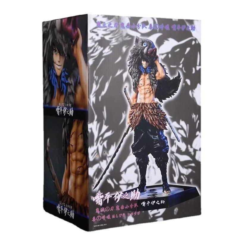 Demon Slayer Hashibira Inosuke Statue – 30CM PVC Anime Action Figure Kimetsu no Yaiba Collectible | COD Avail.