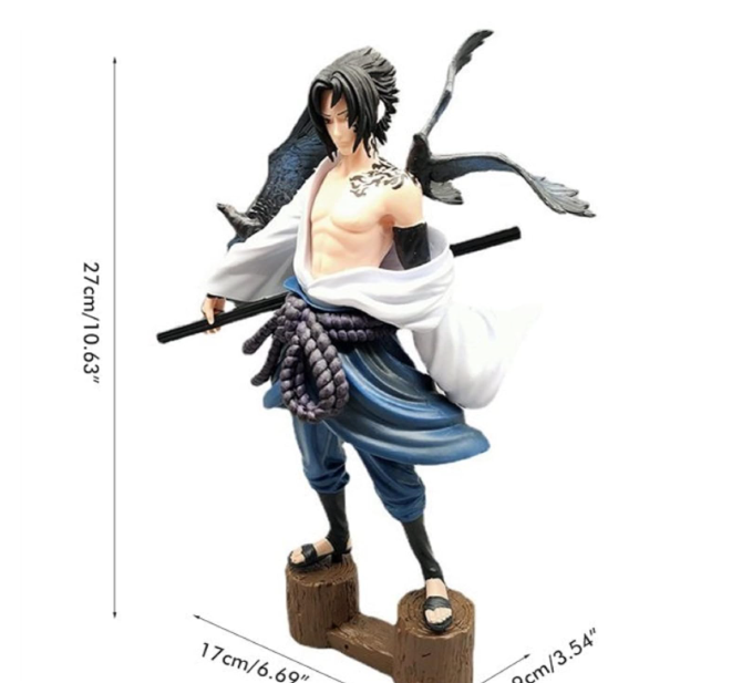 Curse Seal Tattoo Uchiha Sasuke Action Humanoid Standing Action Figure