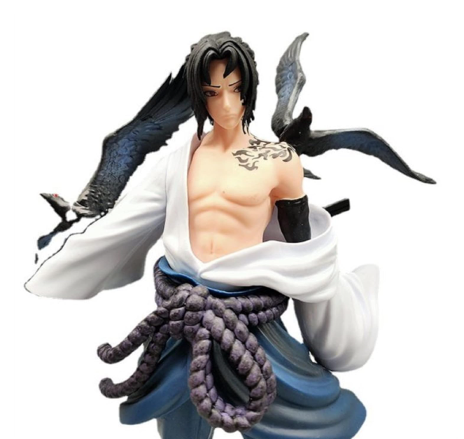 Curse Seal Tattoo Uchiha Sasuke Action Humanoid Standing Action Figure