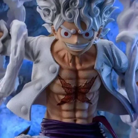 Luffy Vs Kaido Fiɡurеs Ones Pieces Anime figure 24cm Luffy Gear 5 Nika Luffy Figure