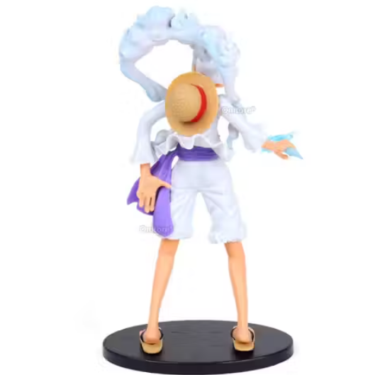 One Piece Action Figure Luffy Gear 5 Standing Height-18.5cm with great details and PVC material Without Box