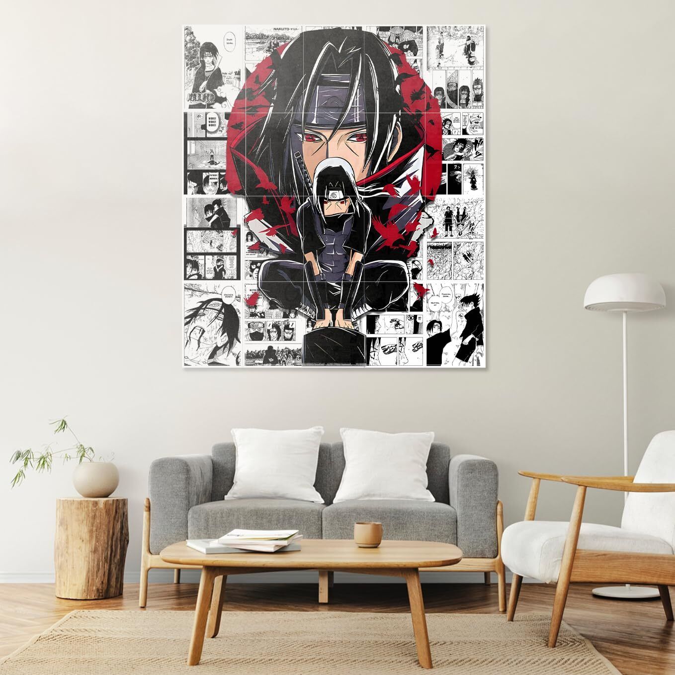 Itachi Uchiha Manga Panel Poster Pack of 12 | ThePosterMart Anime Wall Art | A4 Size
