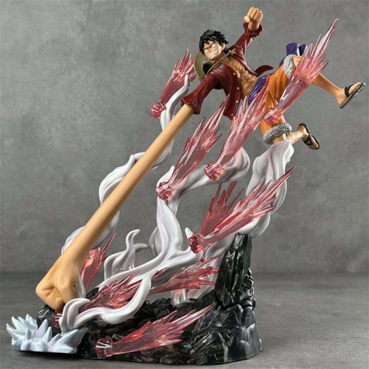 One Piece Enies Lobby Gear 3 Luffy Statue – 30CM Gatling Gun Battle Pose Collectible Figure