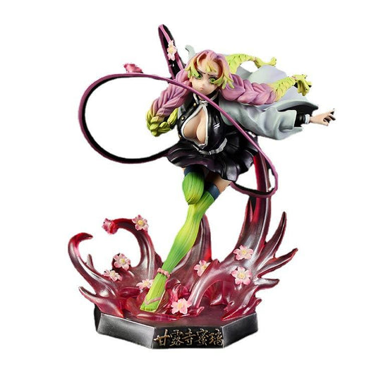 Kanroji Mitsuri Anime Figure – Demon Slayer Love Hashira 22CM PVC Figurine