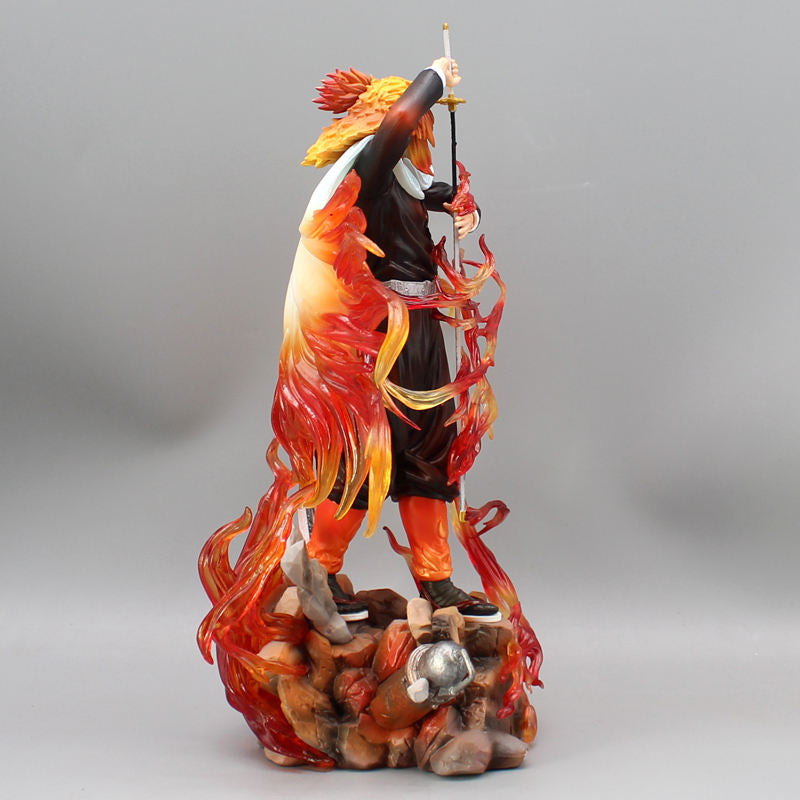 Rengoku Kyojuro Demon Slayer Statue – Flame Hashira Anime Figure