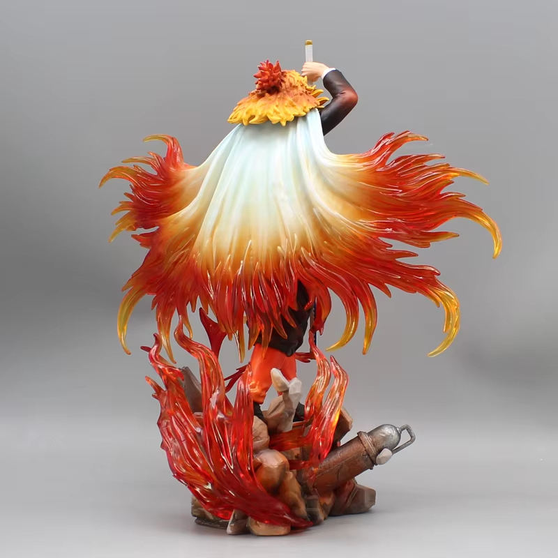 Rengoku Kyojuro Demon Slayer Statue – Flame Hashira Anime Figure