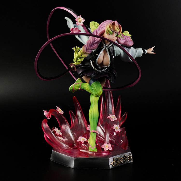 Kanroji Mitsuri Anime Figure – Demon Slayer Love Hashira 22CM PVC Figurine