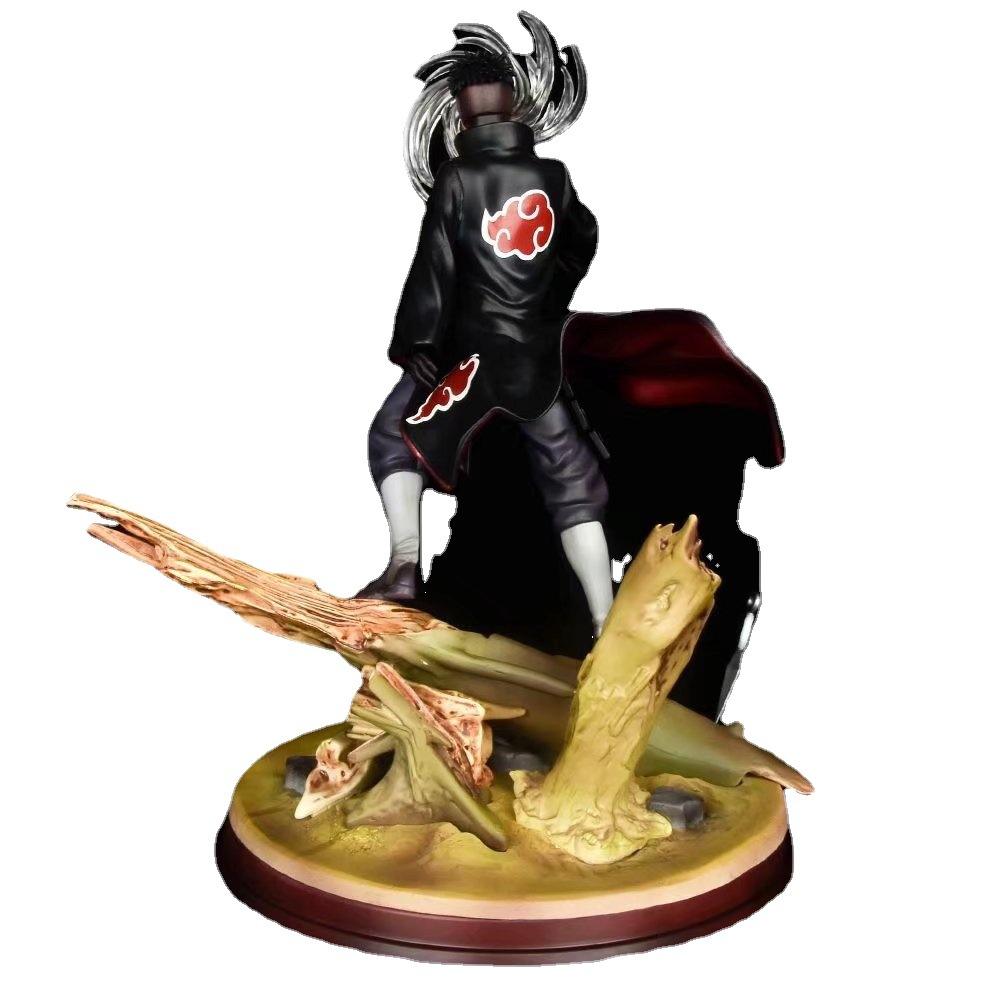 Obito Uchiha PVC Statue – 30CM Anime Display Model Fire Shadow Shrine Akatsuki Edition