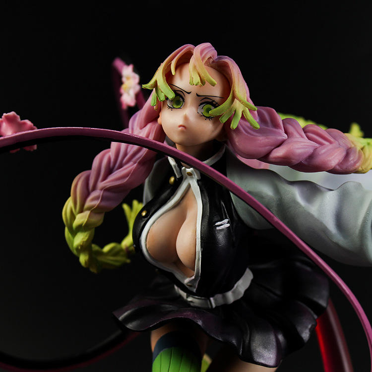 Kanroji Mitsuri Anime Figure – Demon Slayer Love Hashira 22CM PVC Figurine