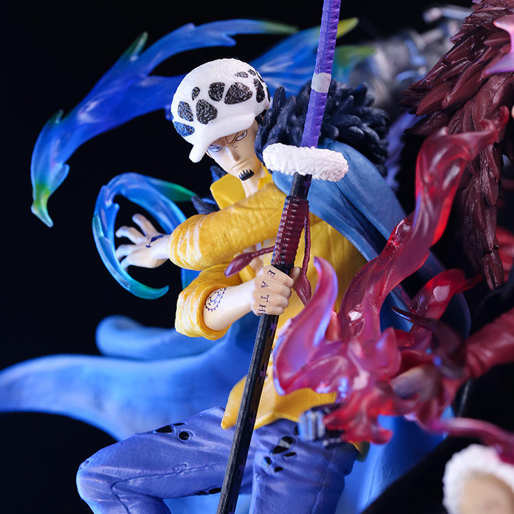 Luffy Kid Law Figures – One Piece Worst Generation Anime PVC Model Collectibles