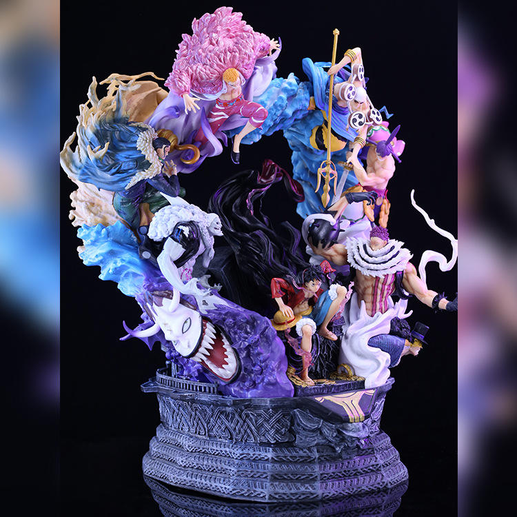 One Piece Throne Statue – 48CM Limited Edition Luffy Figure Collectible