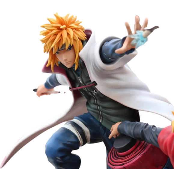 Premium Naruto Statue –Naruto , Minato & Jiraiya Anime Figure Model Toy 41CM